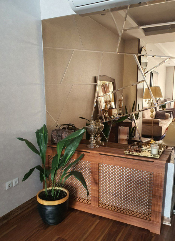 کاور مدل حصیری طرح دو پنجره